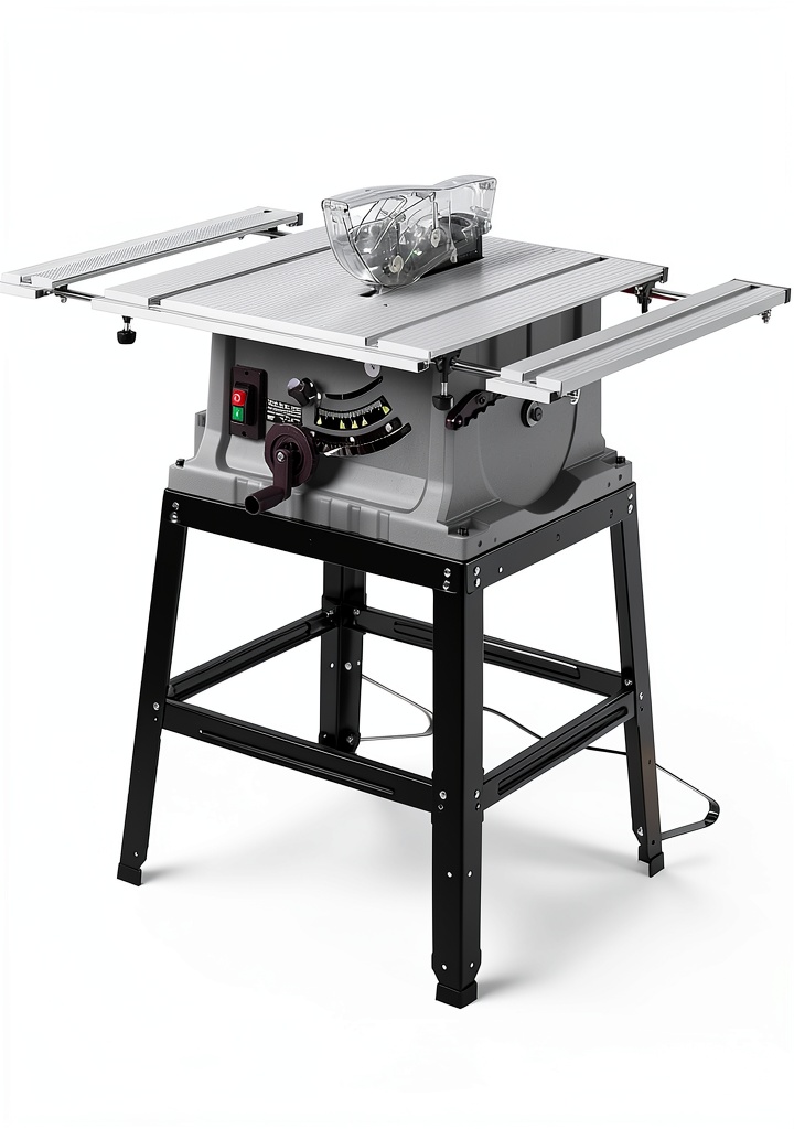 KidzGalor table saw in use on a workbench