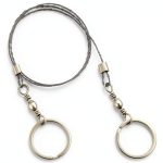 Xyembu Camping Saw Stainless Steel Wire Saw Silver-0