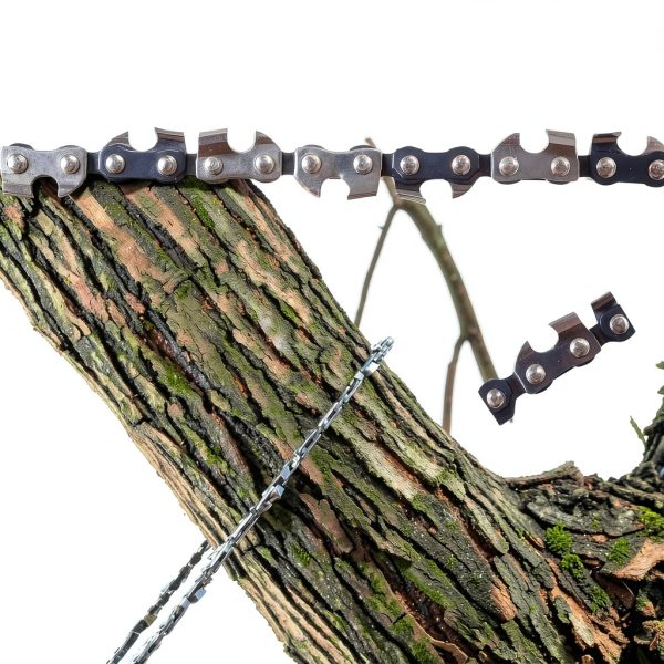 Oulisen Rope Chainsaw Carbon Steel Manual Camping Saw-2