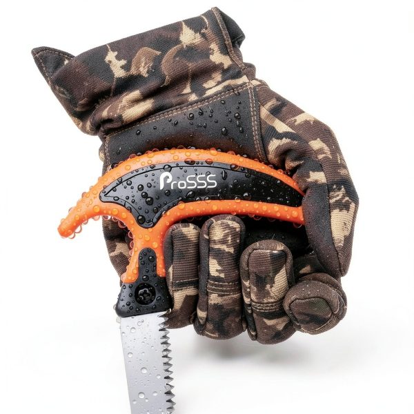 ProSSS Hunting Bone Saw High Carbon Steel Blade Orange-3