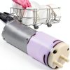 Diydeg 12V DC Portable Vacuum Pump Plastic Lab Equipment-4