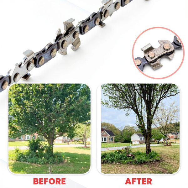 Kutir Manual Rope Chain Saw Silver High Limb Cutter-7