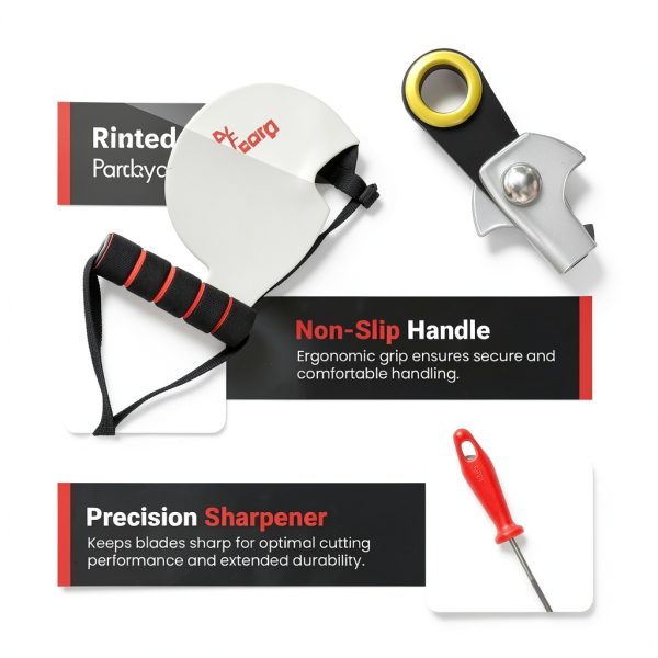 Kutir Manual Rope Chain Saw Silver High Limb Cutter-3