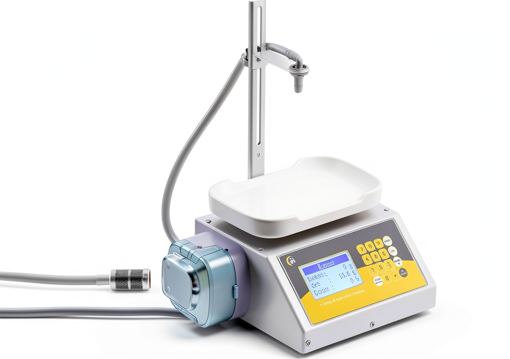 Moonshan peristaltic pump tube in use with liquid filling machine