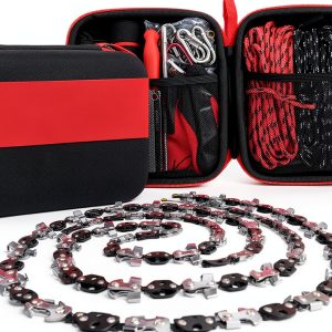 Kutir Manual Rope Chain Saw Silver High Limb Cutter-0