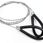Waziaqoc Wire Saw Survival Tool Stainless Steel Lightweight-0