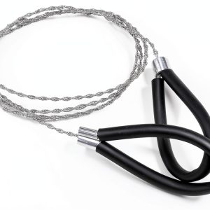 Waziaqoc Wire Saw Survival Tool Stainless Steel Lightweight-0