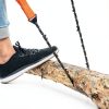 Luexian Pocket Chainsaw Orange High Speed Steel Camping-1