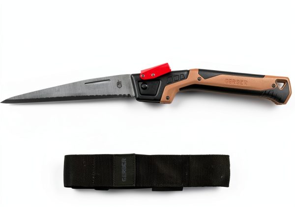 Gerber Camping Saw Chrome Steel Blade Folding Design-1