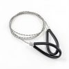 Waziaqoc Wire Saw Survival Tool Stainless Steel Lightweight-1