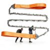 SENSILIN Camping Saw Lightweight Steel Blade Manual Chainsaw-1