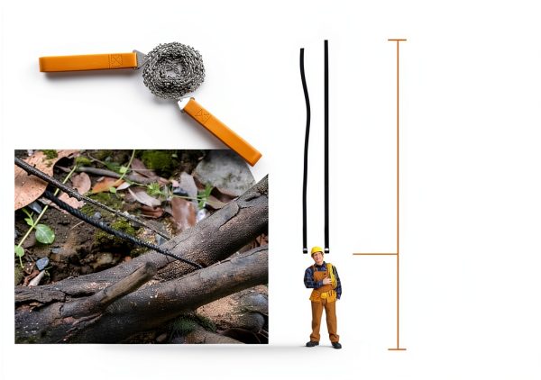 Loggers Art Gens Hand Chainsaw Bi Directional Self Cleaning-6