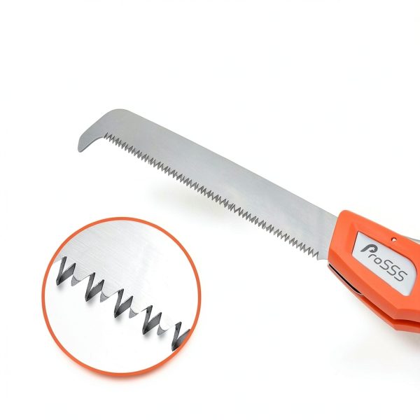 ProSSS 7inch Folding Hunting Saw 65Mn Steel Ergonomic Handle-2