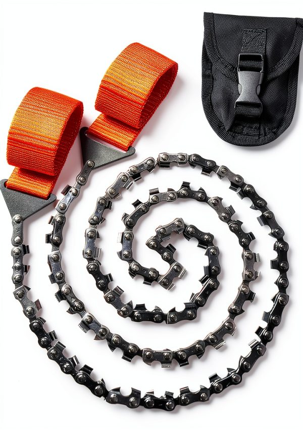 VIKROM Hand Chain Saw Steel Blade Foldable Camping Tool-0