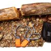 Luexian Pocket Chainsaw Orange High Speed Steel Camping-3