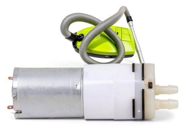 Diydeg 12V DC Portable Vacuum Pump Plastic Lab Equipment-5
