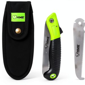 HME Folding Saw Combo Pack Orange Foldable Camping Tool-0