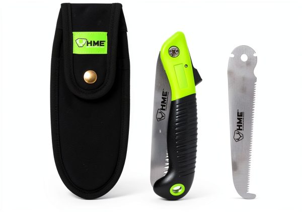 HME Folding Saw Combo Pack Orange Foldable Camping Tool-0