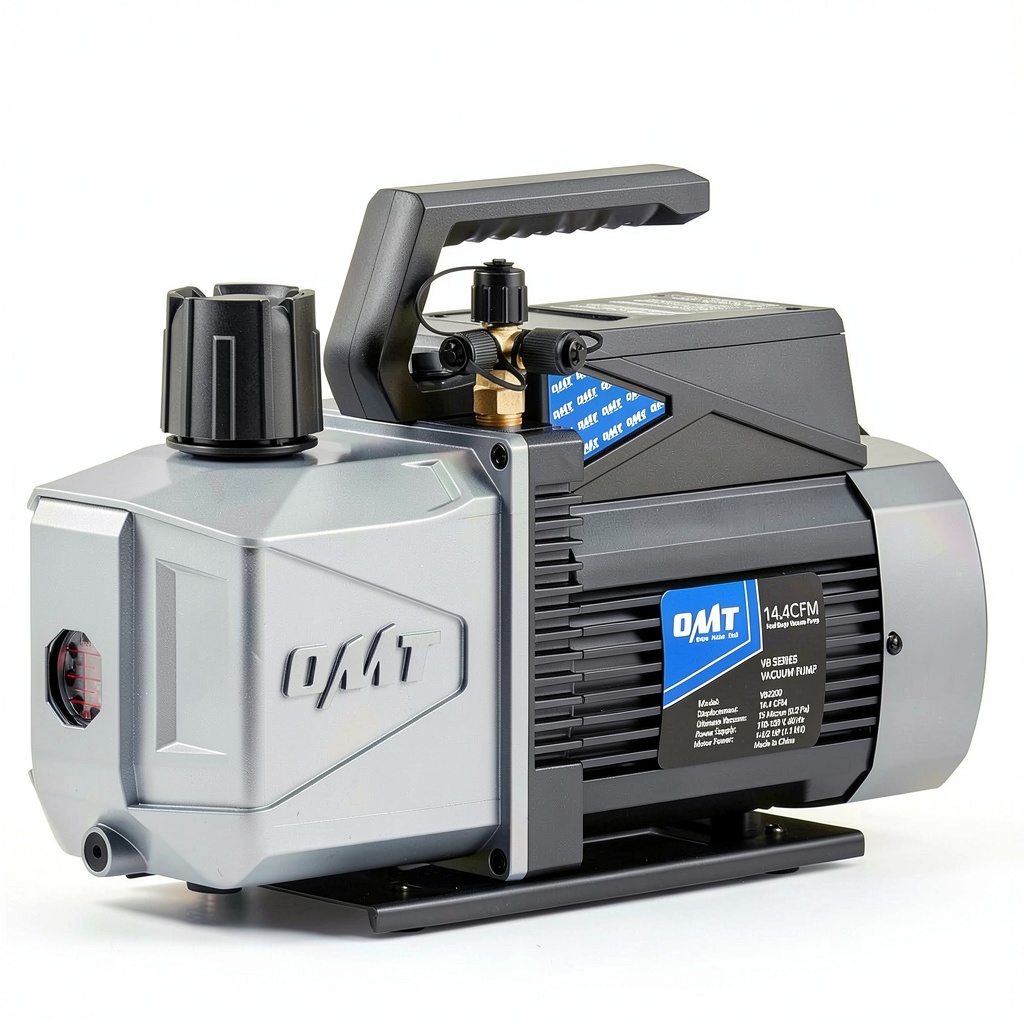 Orion Motor Tech vacuum pump in a workshop setting