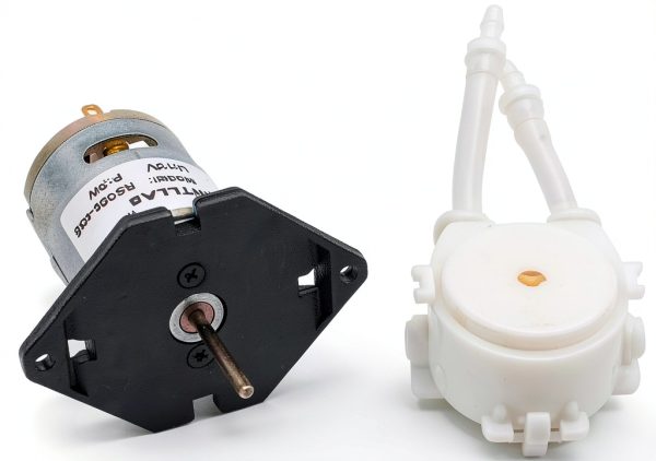 INTLLAB Submersible Dosing Pump Black DC 12V Lab Use-3