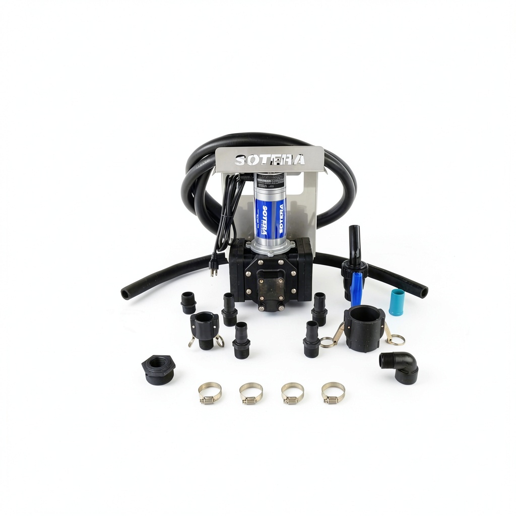 Fill-Rite Chemical Transfer Pump Bundle with IBC mount and accessories