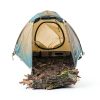 MIAN MU Pocket Chainsaw Silver Carbon Steel Camping Tool-7