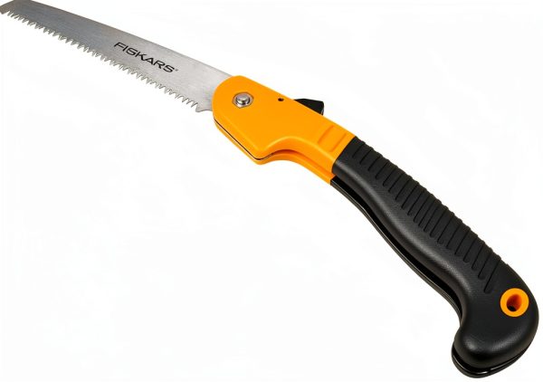 Fiskars Folding Saw Stainless Steel Blade Camping Tool-7