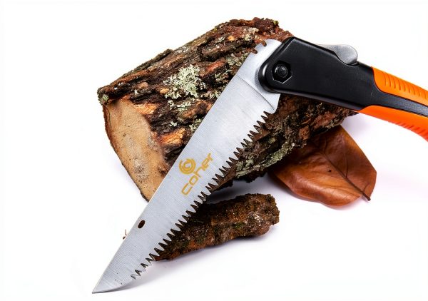 Coher Camping Saw SK-5 Steel Blade Folding Design-6