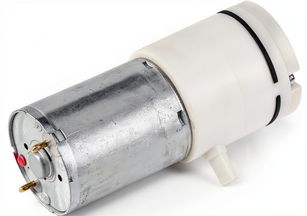 Mini 12V DC Air Pump Delaman Aluminum Quiet Design-0
