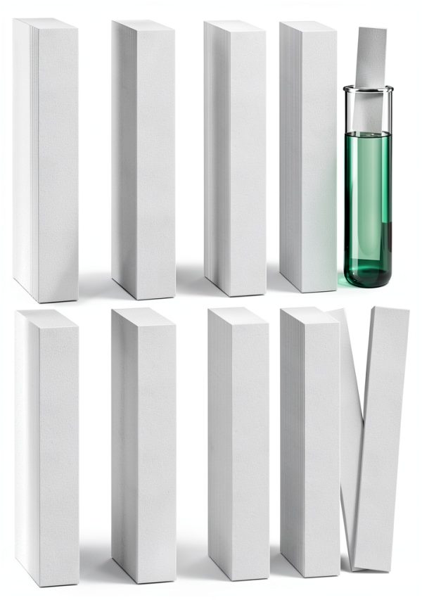 Chromatography Paper Strip 6.3x0.79in - Akamino Lab Filter - 500pcs-0