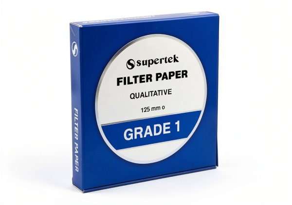 Filter Paper Supertek Scientific Qualitative 125mm 100 Sheets-0